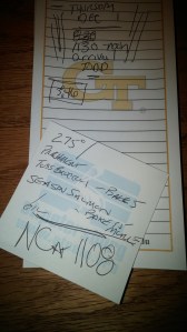 I scratched down 'NC at 1108' when CNN called North Carolina for Donald Trump on election night. That's when I knew we were screwed.